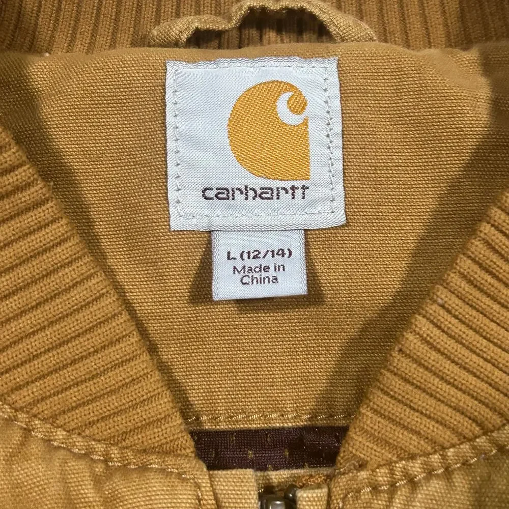 Carhartt tan bomber
